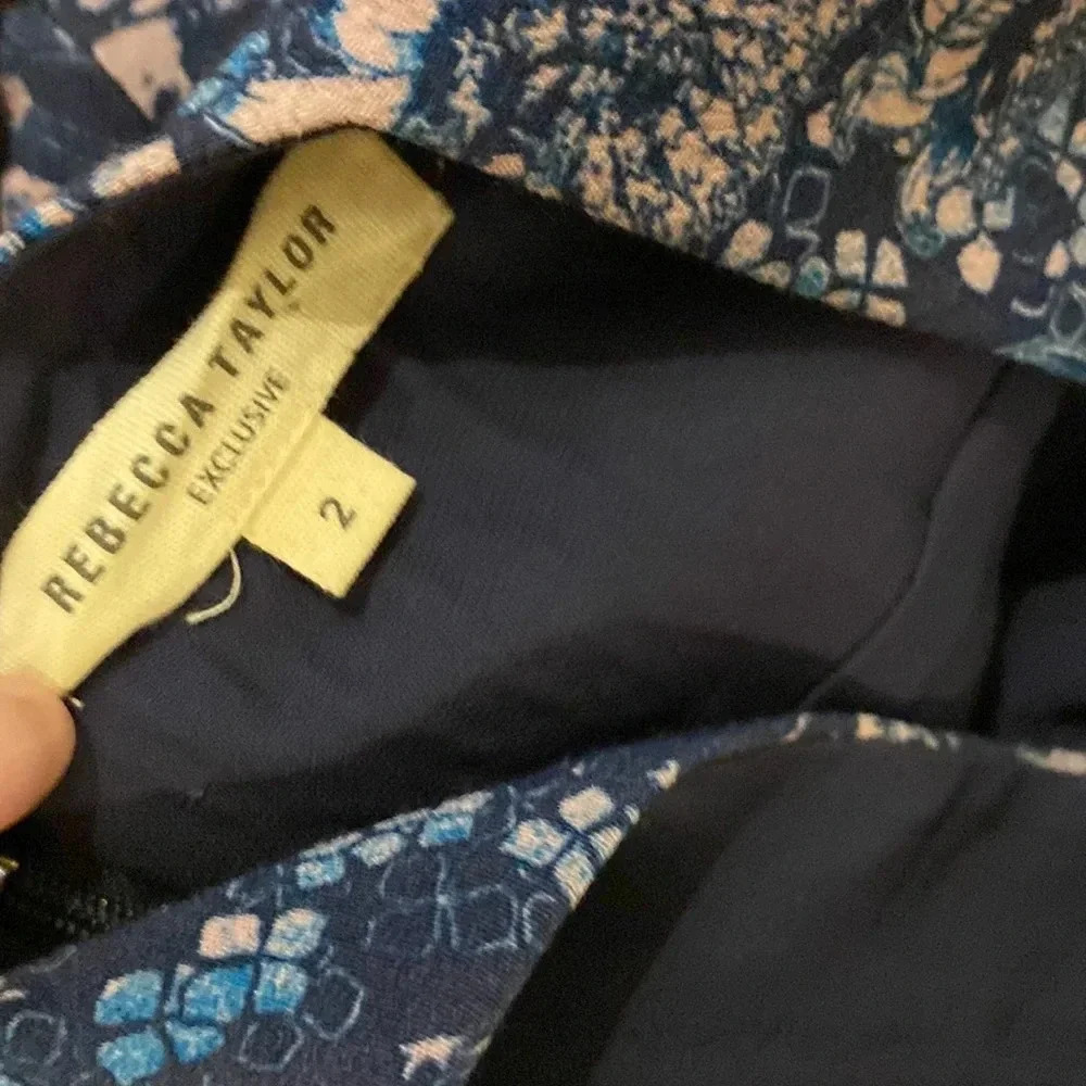 Rebecca Taylor jumpsuit size 2 - Picture 10 of 10